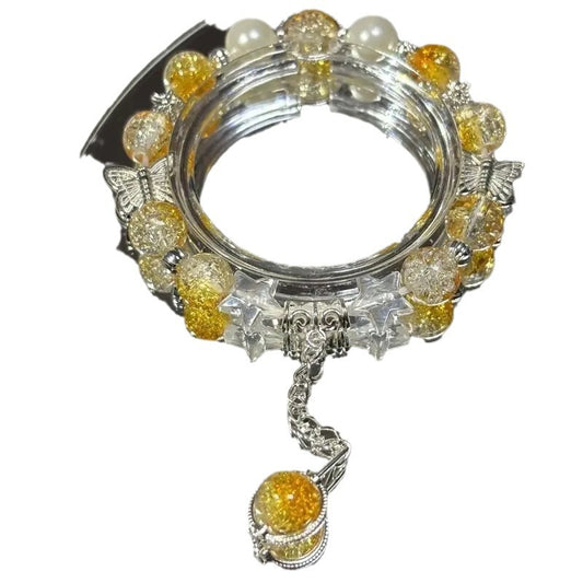 Style Ancient Bamboo Beaded Cold High-grade Bracelets