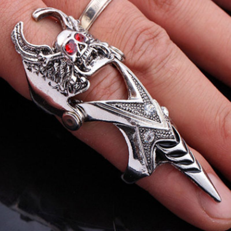 Punk Style Personality Rock Skull Dragon Rings