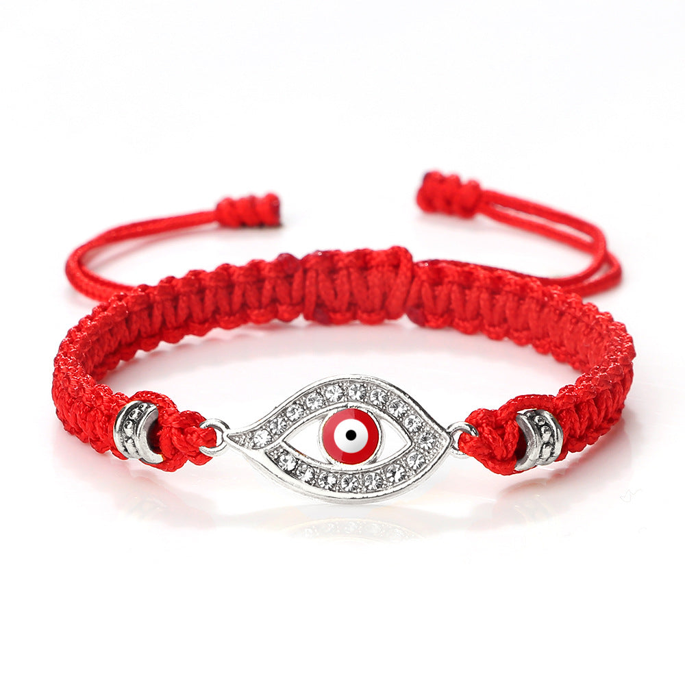 Devil's Eye Starry Eyes Woven Couple Bracelet