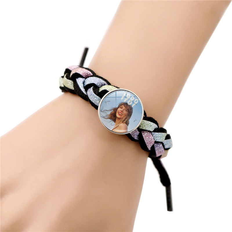 Taylor Swift Woven Mildew Pop Music Bracelets