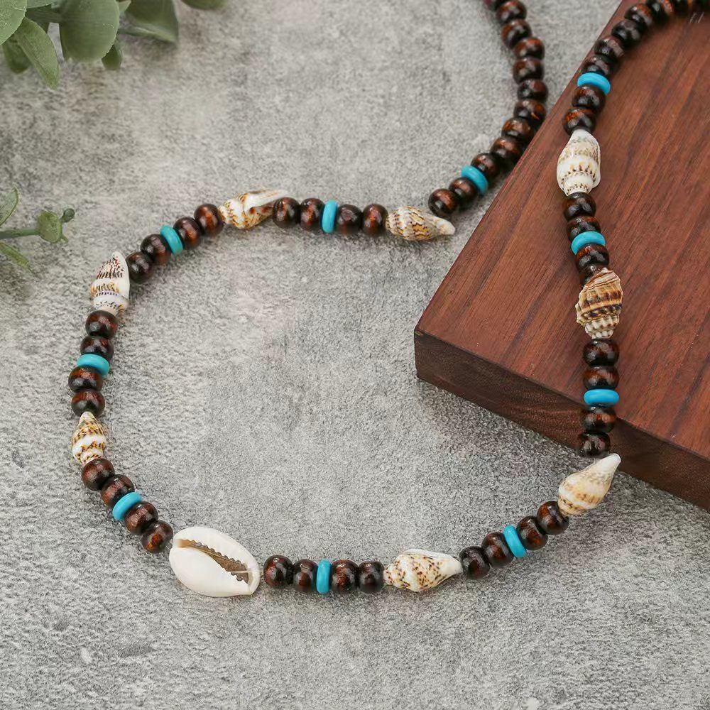 Beach Vacation Conch Teeth Design High-grade Necklace