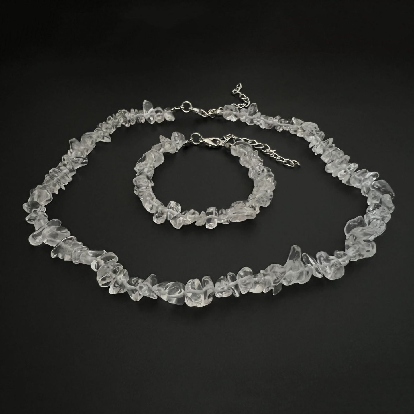 Crystal Irregular Gravel Clavicle Chain Creative Necklaces