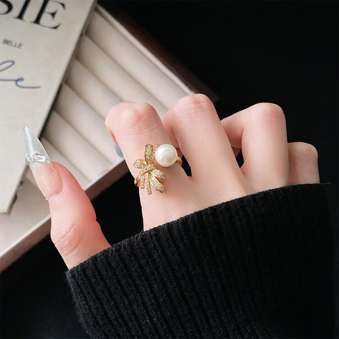 Elegant Personality Fashion Design Open High-grade Rings