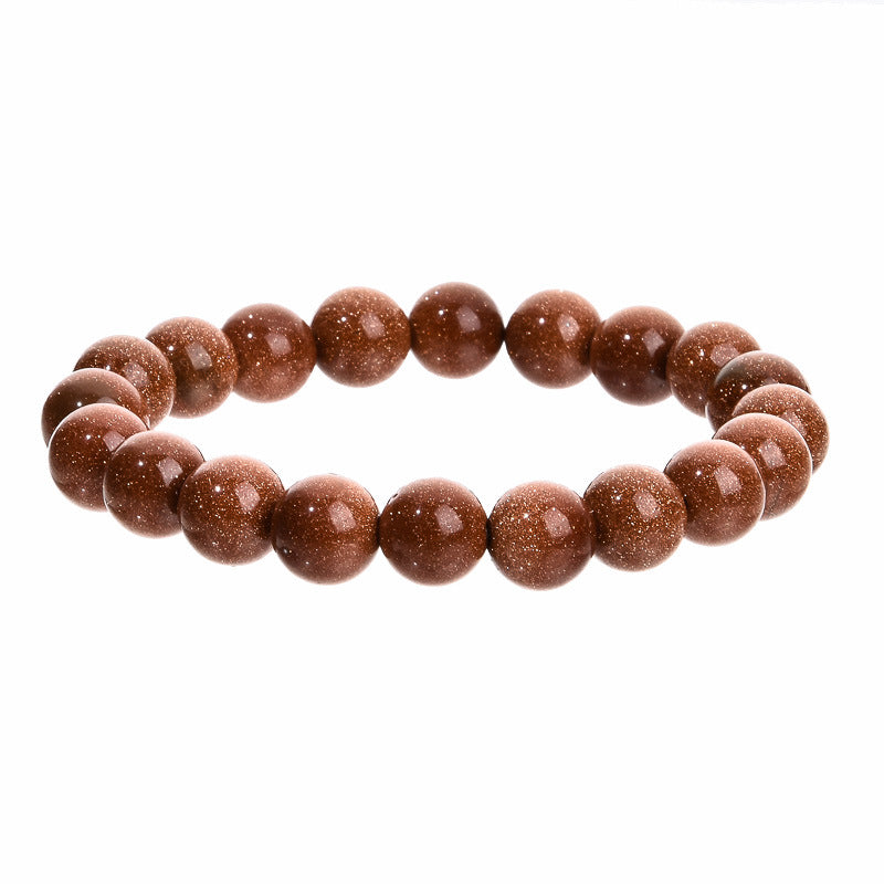 Indian Agate Mahogany Texture Beaded Color Bracelets