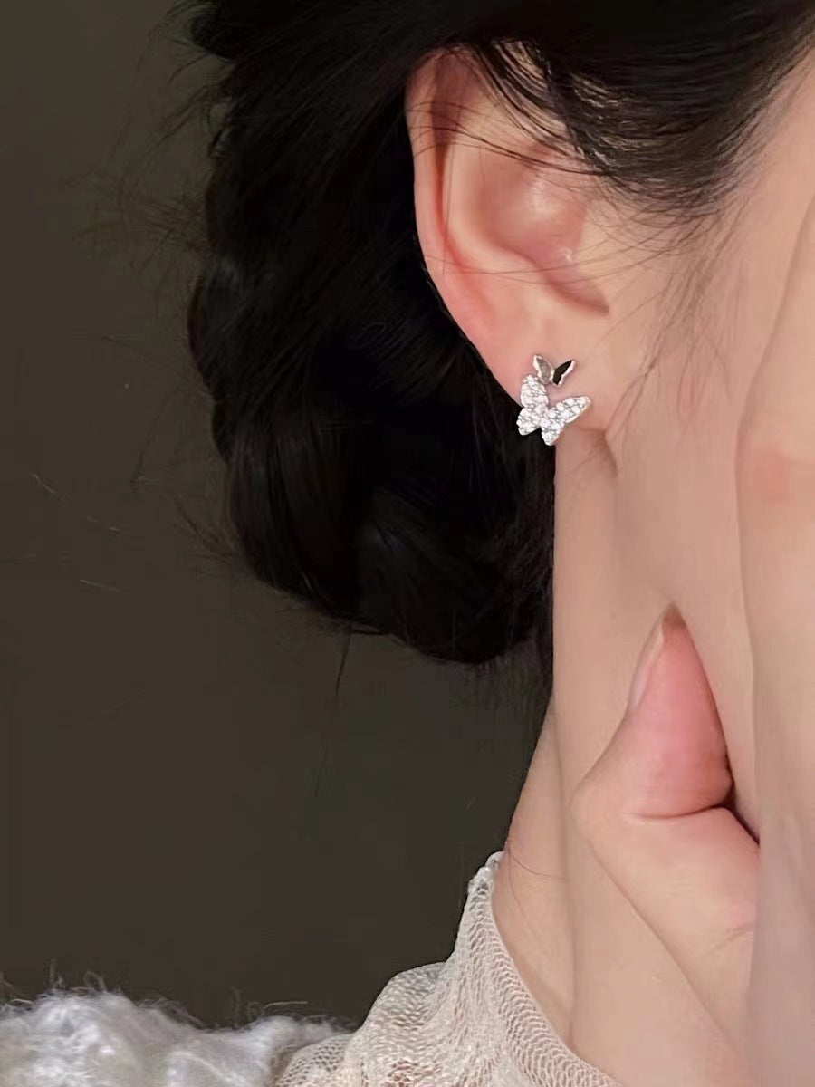 Style Beautiful Butterfly Ear Clip Without Pierced Rings
