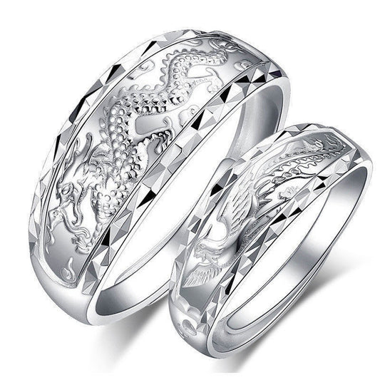 Women's & Men's Phoenix Thai Sier Opening Valentine's Day Rings