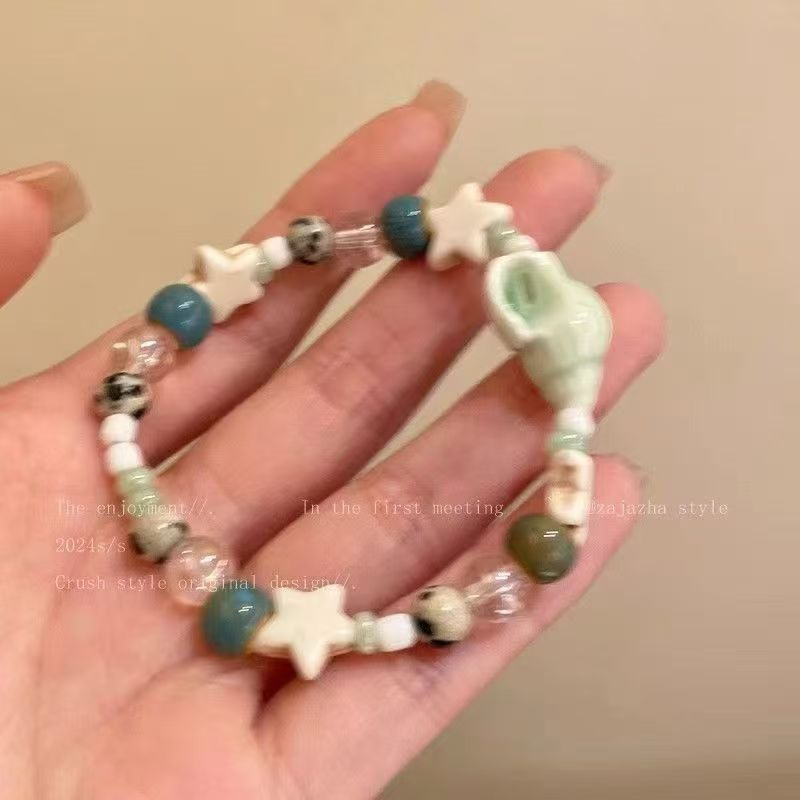 Moon Glazed Female Design Simple High Sense Versatile Bracelet