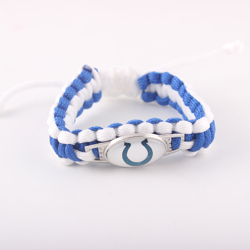 Rugby Team Adjustable Steelers Denim Pirate Bracelets