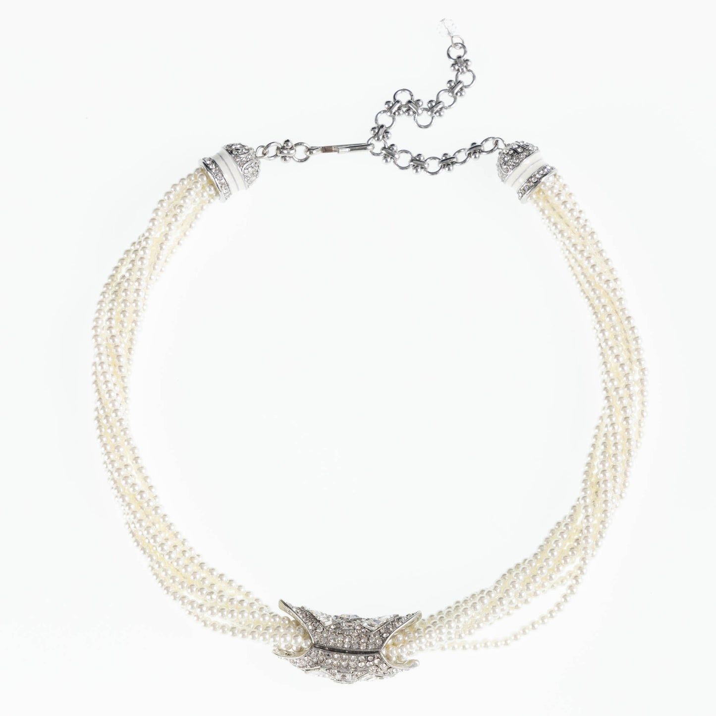 Women's Western Temperament Niche Design Collection Glass Necklaces