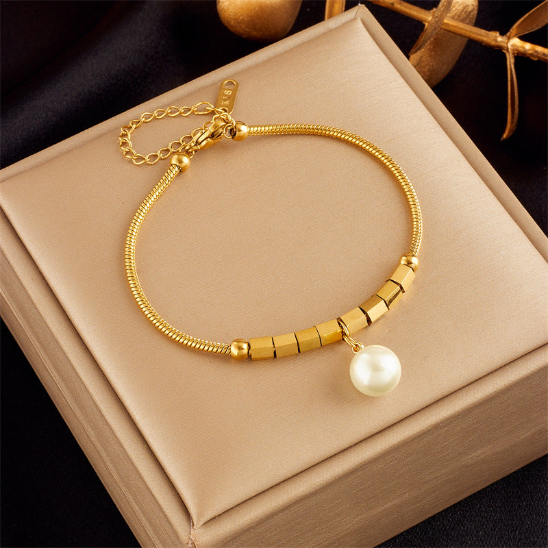 Design Light Luxury Temperament Gold-plated Butterfly Bracelets