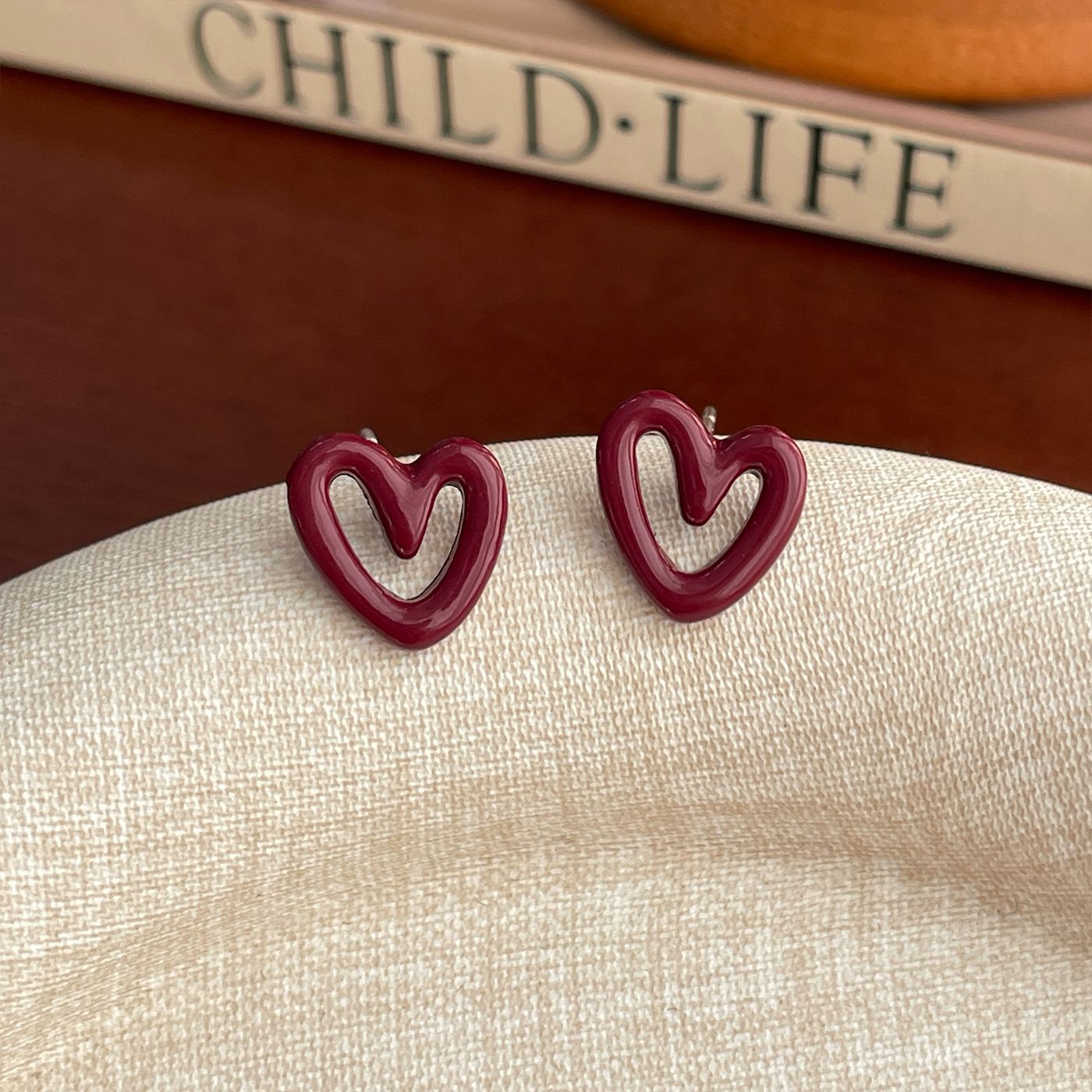 Small Exquisite Bow Female Sier Needle Earrings