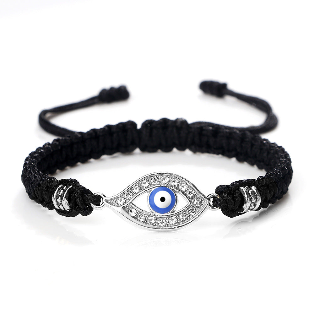 Devil's Eye Starry Eyes Woven Couple Bracelet