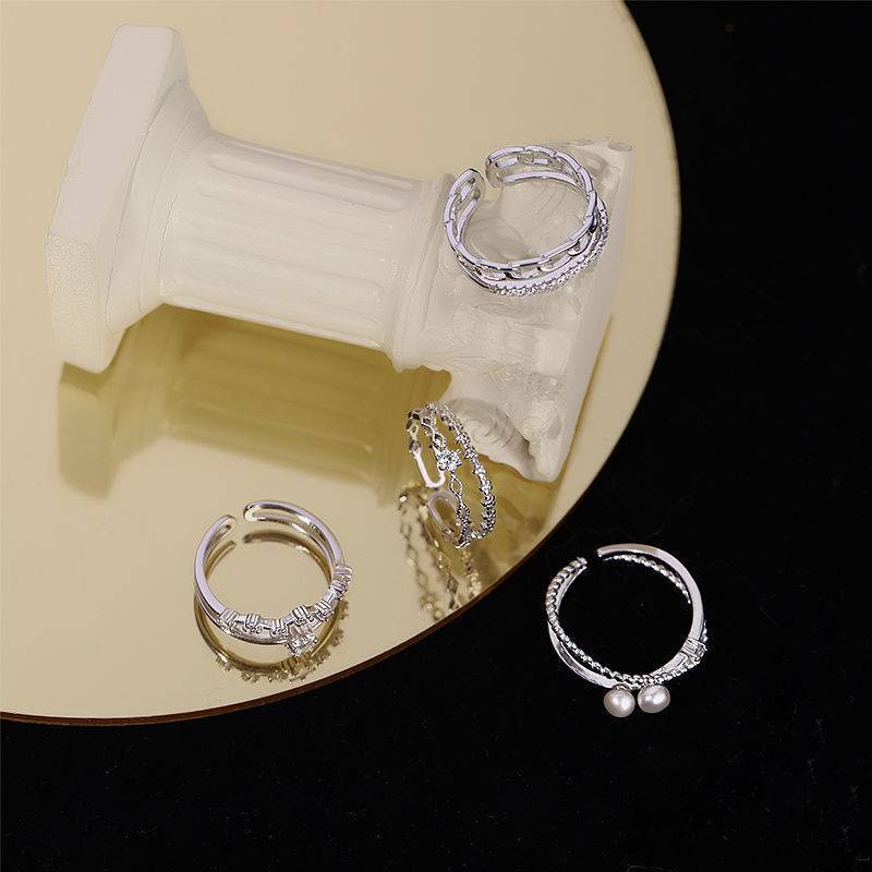 Simple Adjustable Tide Personalized Index Finger Rings