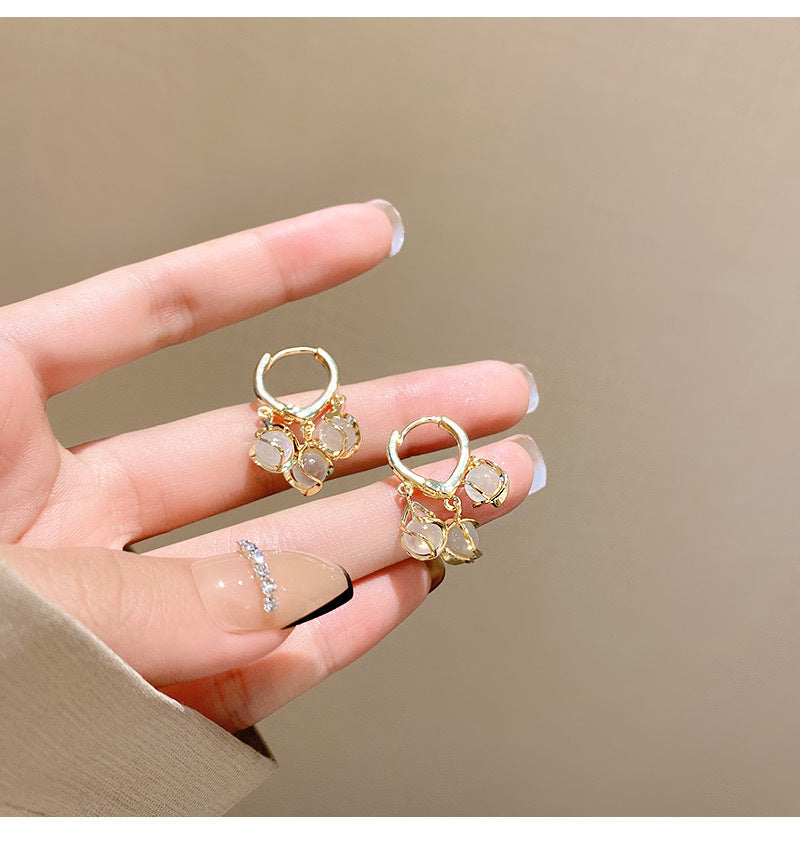 Women's Needle Korean Simple Niche Temperament Personalized Earrings