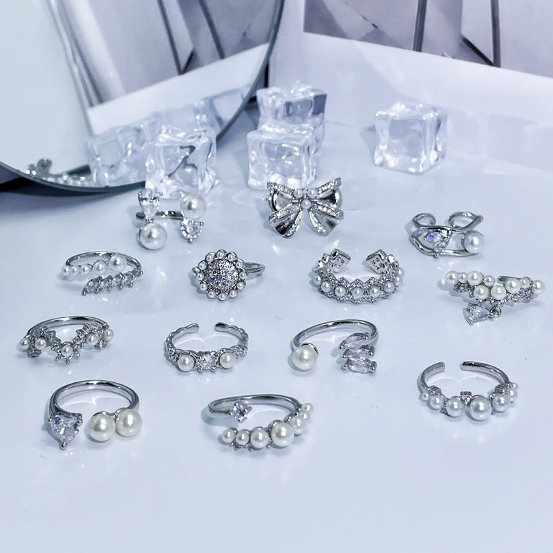 Style High Sense Niche Tide Open Rings