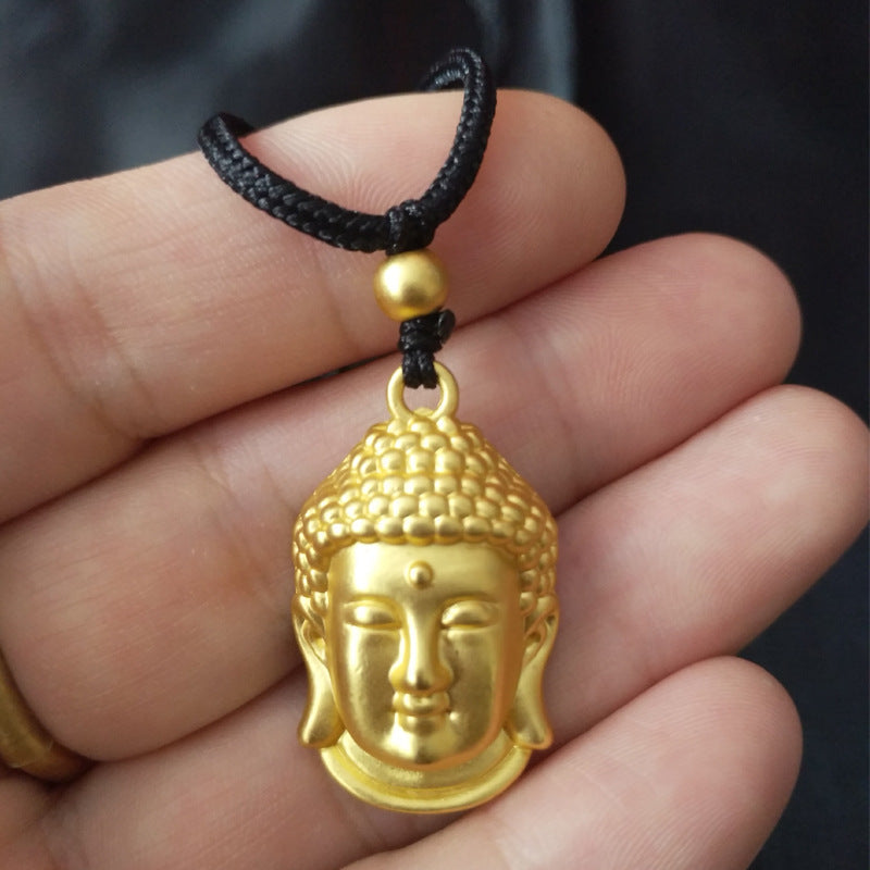 Buckle Prayer Wheel Sweater Chain Ethnic Necklaces