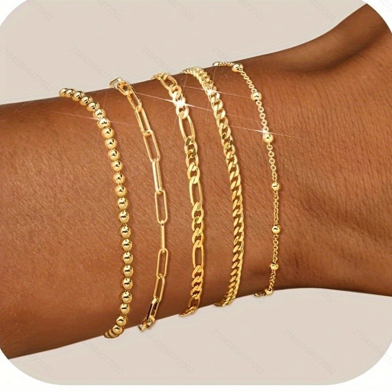 Ornament Exquisite Suit Personality Retro Metal Bracelets