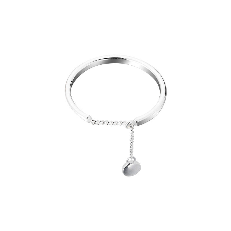 Chain Opening Adjustable Simple Style High Sense Light Luxury Rings