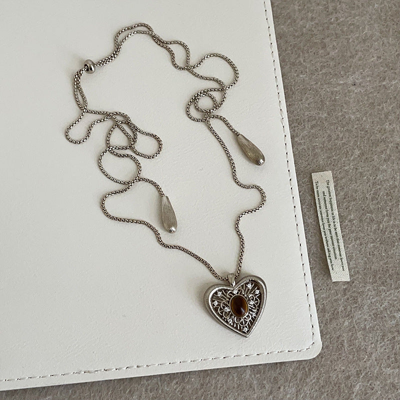Ear Female Temperament Unique Fashion Sweater Necklace