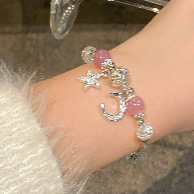 Moon Glazed Female Design Simple High Sense Versatile Bracelet