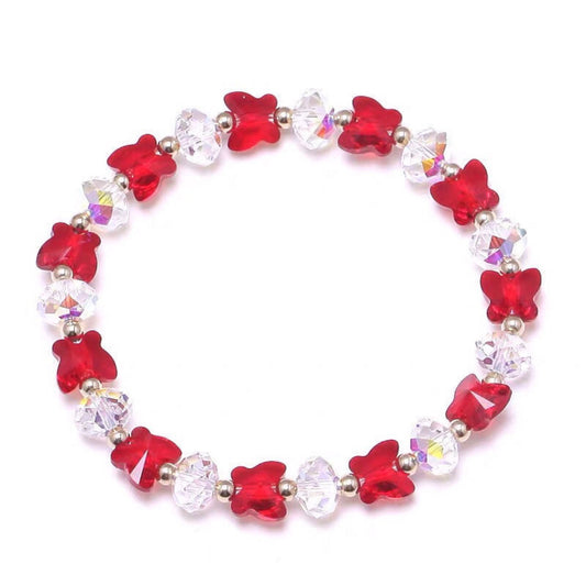 Women's Korean Style Butterfly Crystal Fashion Fresh Bracelet