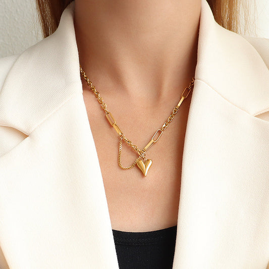 Love Style With Set Jewelry Titanium Necklaces