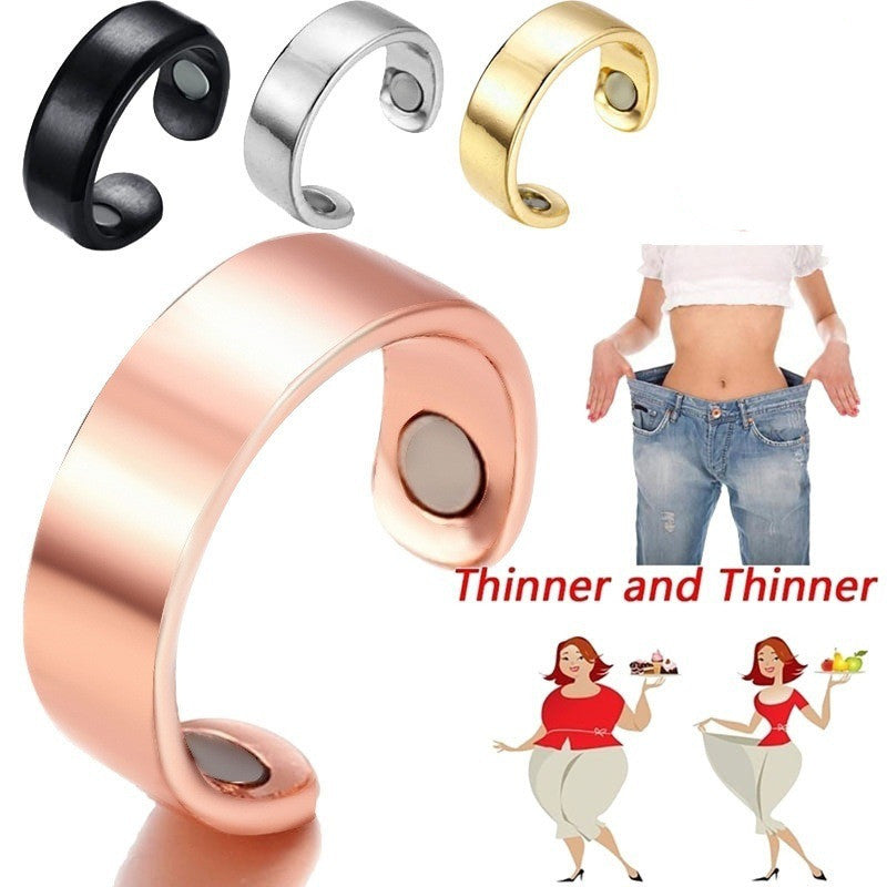 Double Magnet Four Magnetic Suction Health Rings