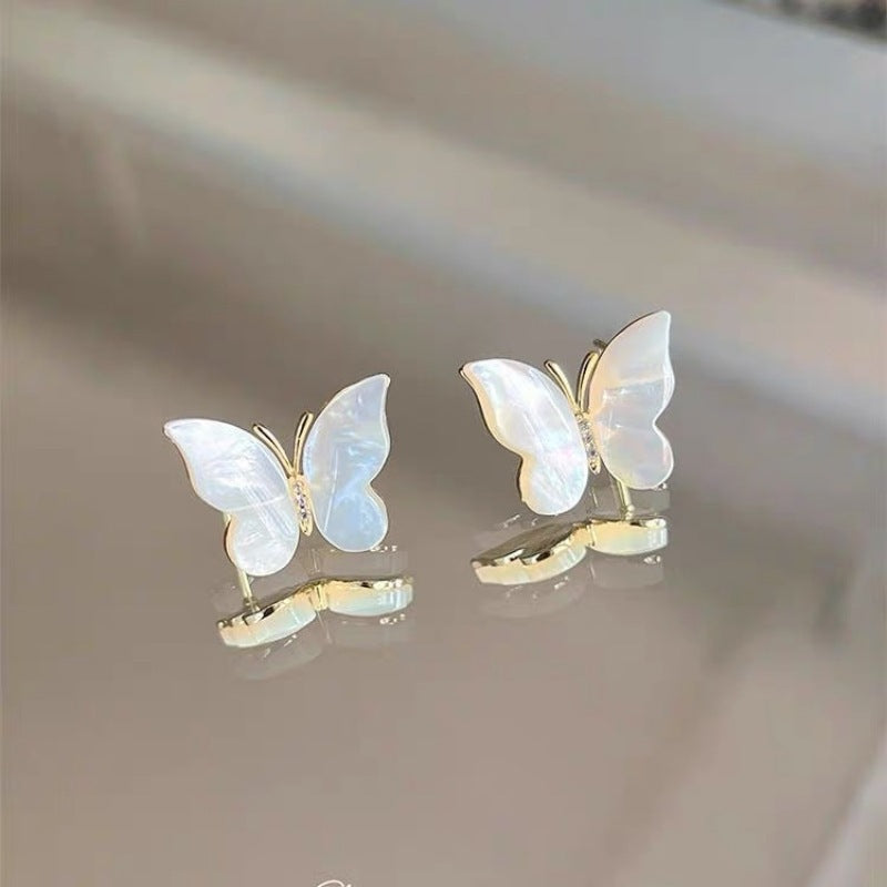 Women's Butterfly Gentle Generous Niche Temperament Sweet Earrings