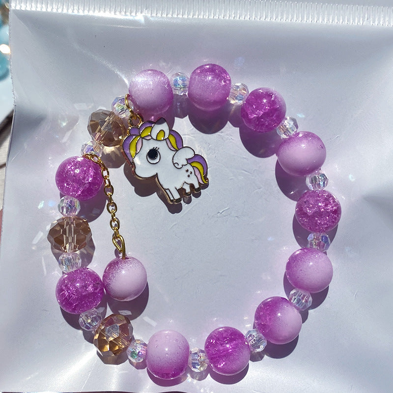 Pony Crystal String Beads Get Goods Bracelets