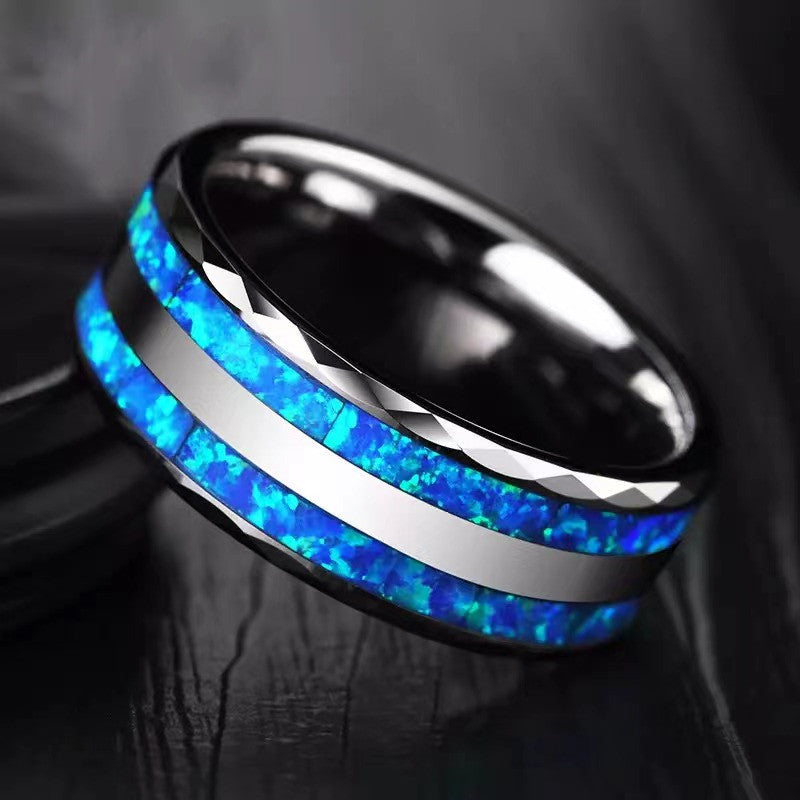 Selling Fashion Double Bevel Cutting Sticker Ring