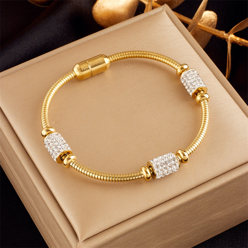 Design Light Luxury Temperament Gold-plated Butterfly Bracelets