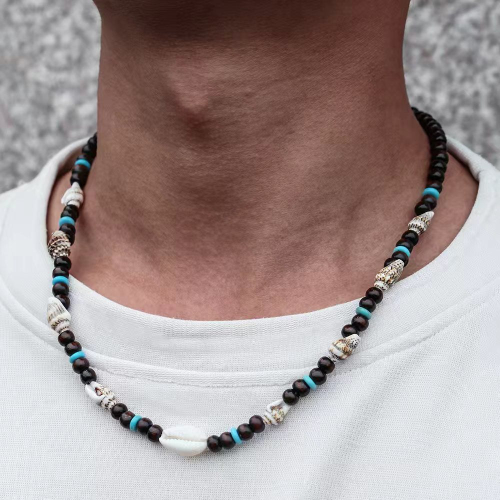 Beach Vacation Conch Teeth Design High-grade Necklace