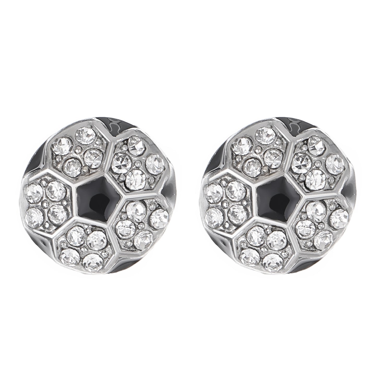 Women's & Men's Diamond Ball Competitive Style Creative Design Earrings