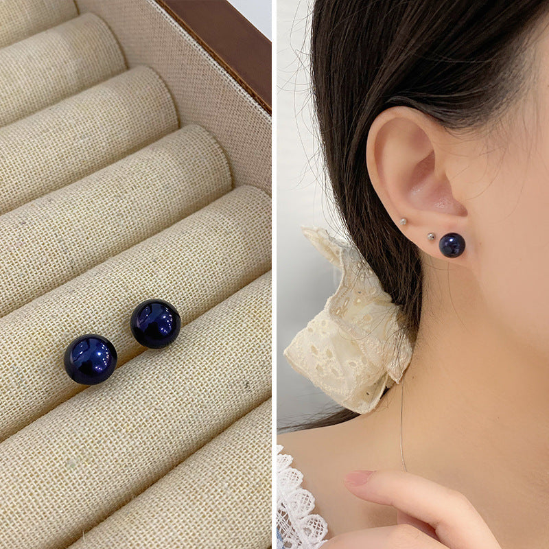 Women's Natural Freshwater Small Pearl For Mini Simple Style Korean Earrings