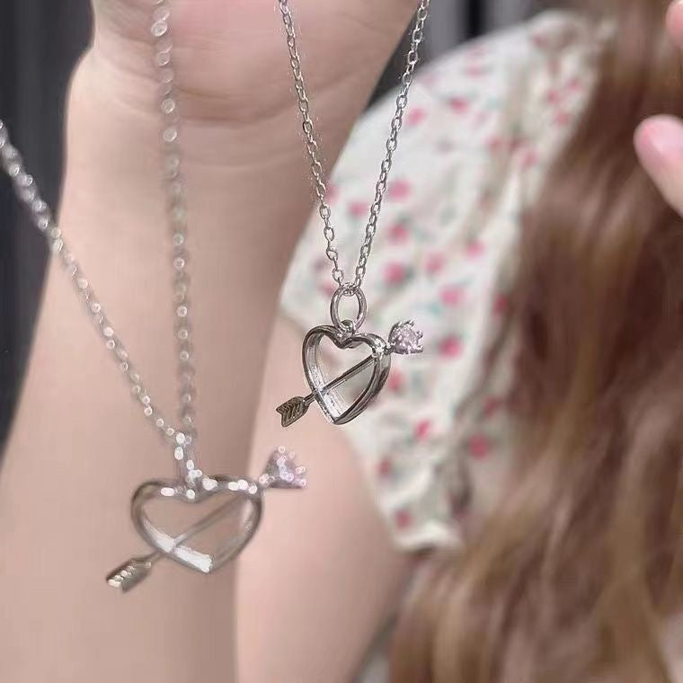 Welfare Pack Gift Lock To Bless You Safe Niche Necklaces