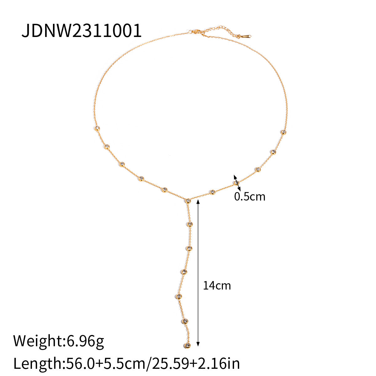 Pearl Light Luxury Minority Stainless Female Necklaces