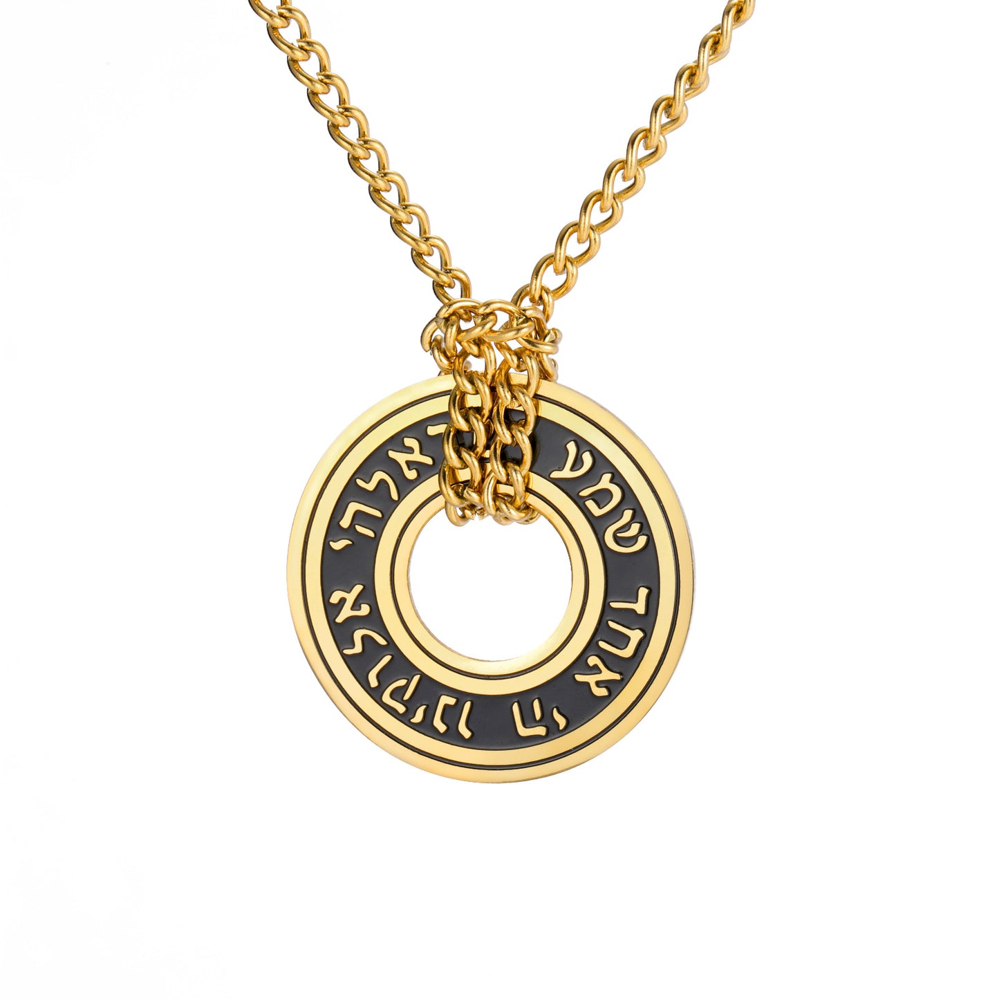 Retro Titanium Steel Cut Blackened Stainless Runic Letter Hollow Leather Necklaces