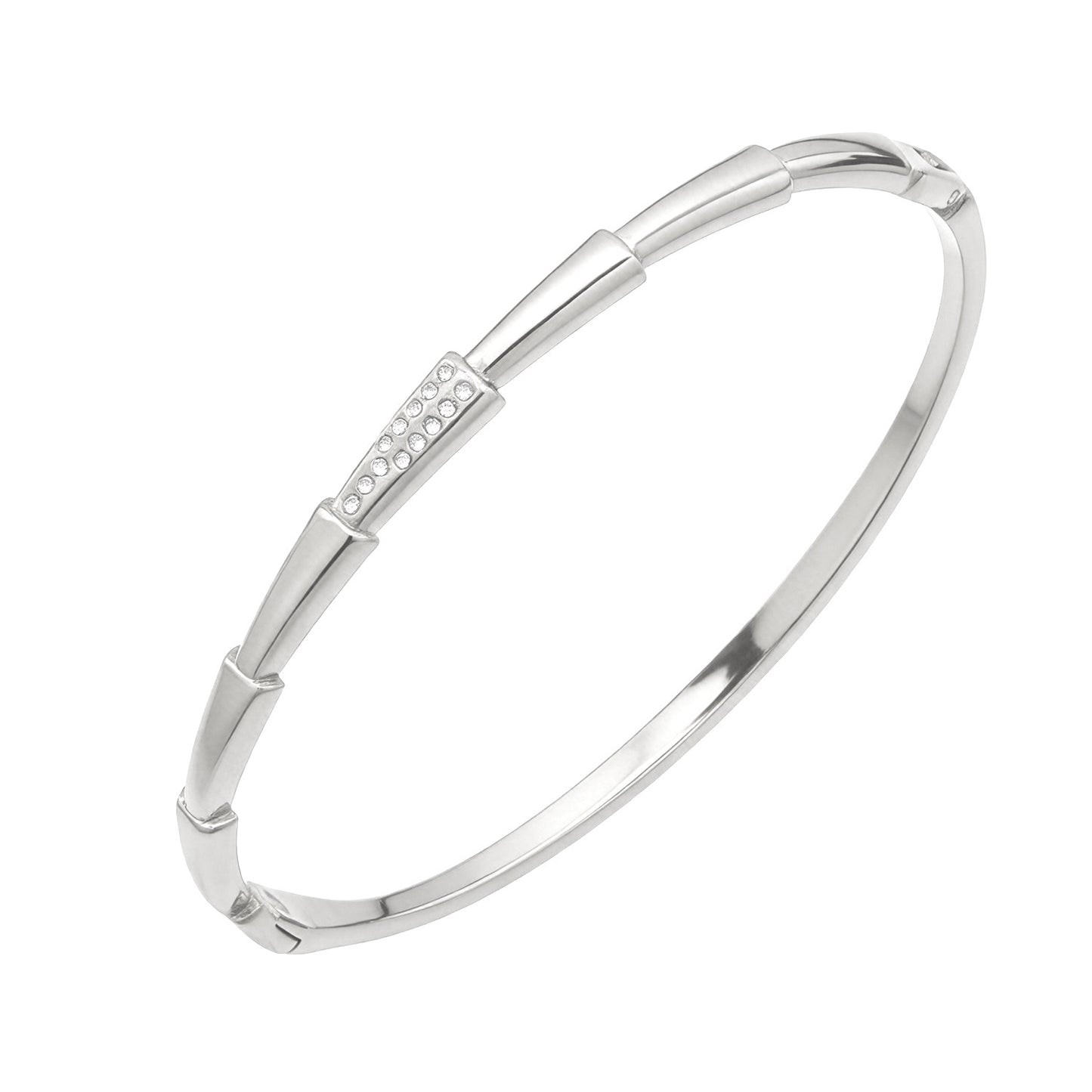 Open Stainless Steel Hydraulic Light Luxury High-grade Exaggerated Design Sense Bracelets