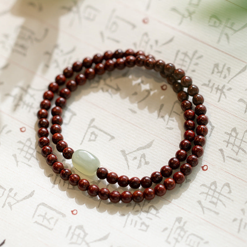 Slim Beads Simple Jade Ancient Style Fresh Bracelets