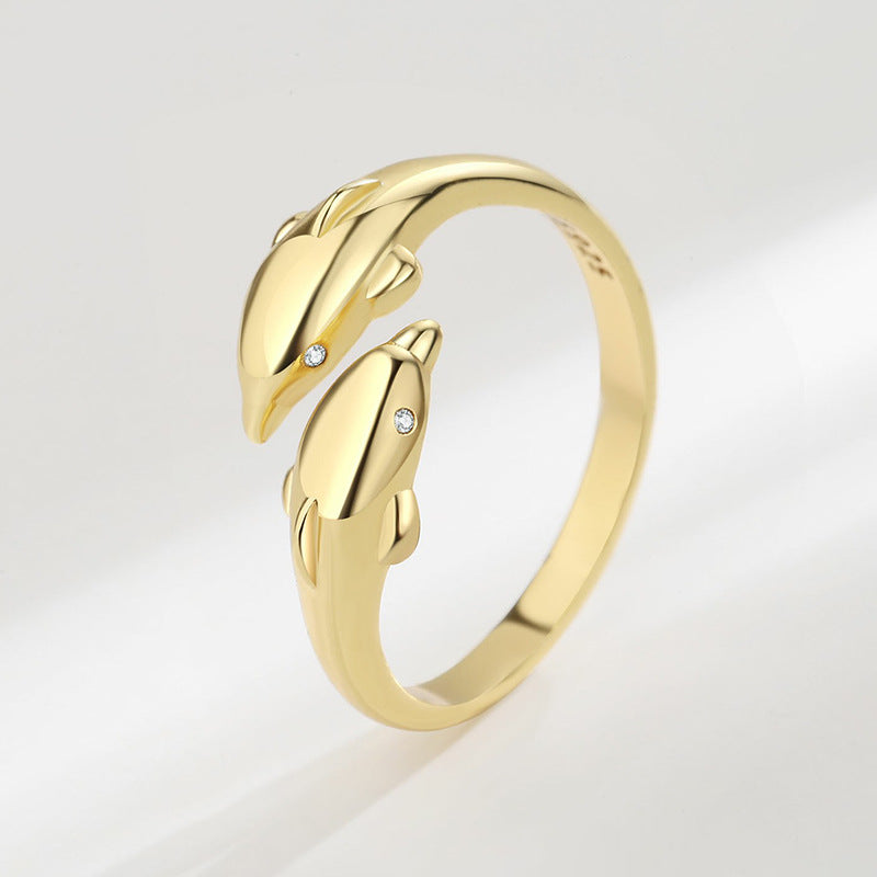 Korean Style Fashion Design Simple Open Rings