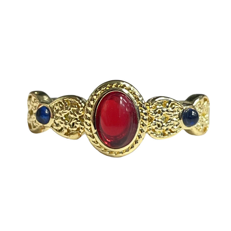 Opening Female Cold Style Metal Sweet Cool Rings