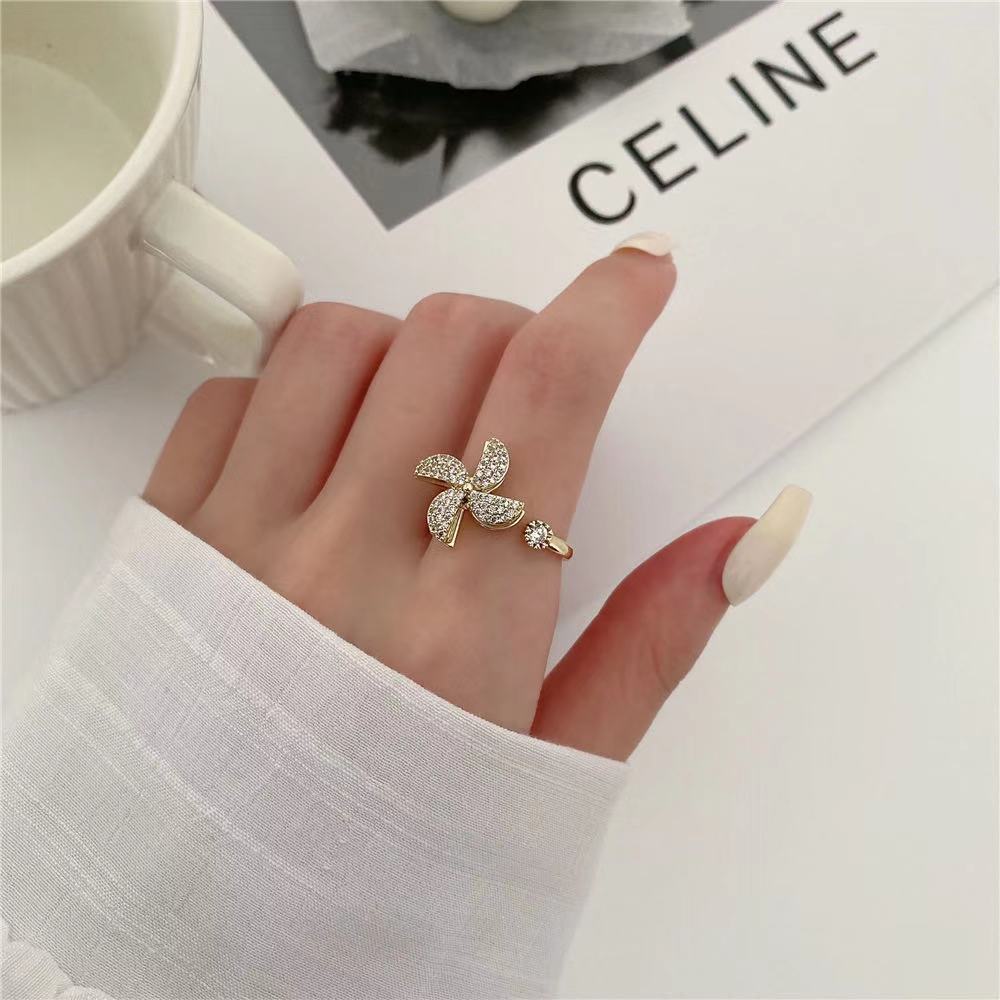 Light Luxury Minority Design High Texture Rings
