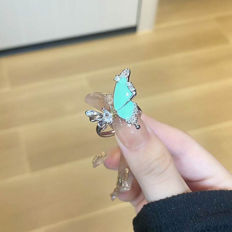 The Debris Series Gradient Female Design Rings