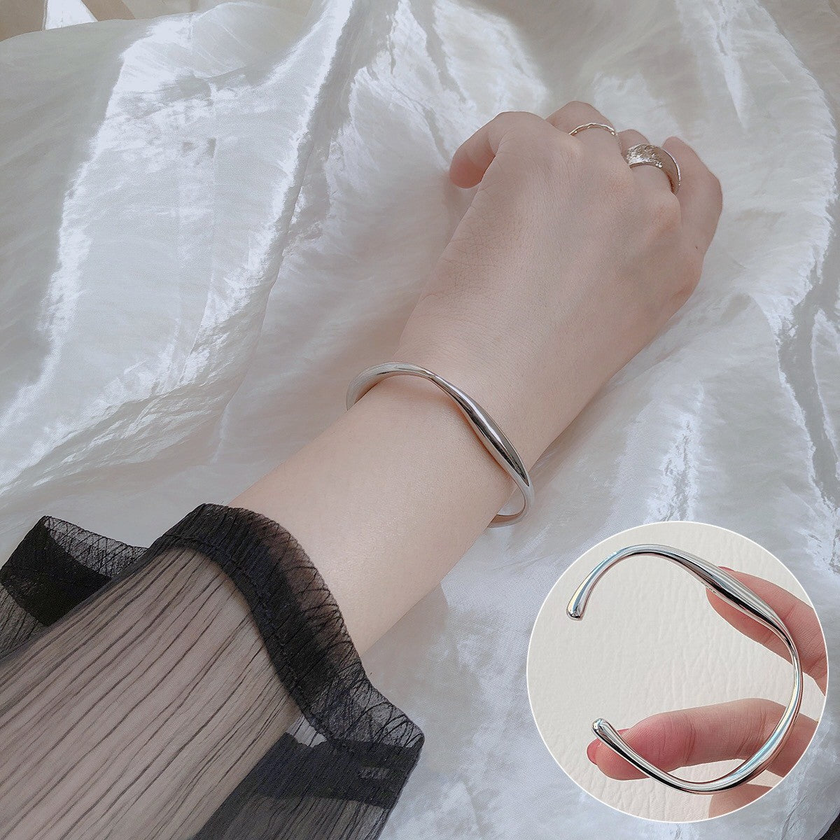 Women's & Men's Korean Style Vintage Vine Five-pointed Star Cross Bracelet
