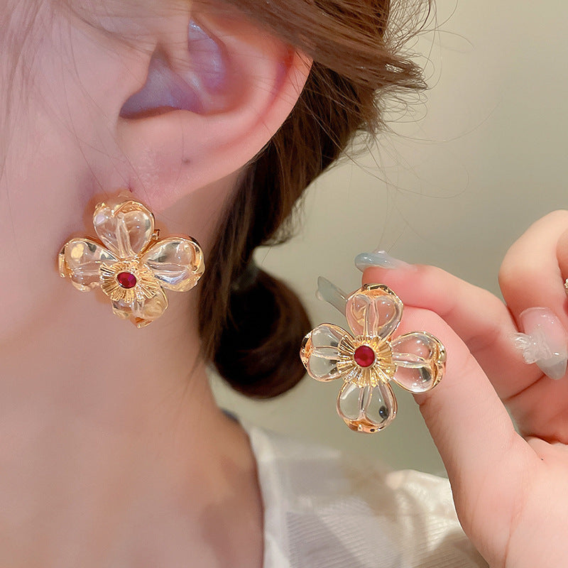 Women's Fashionable Retro High-grade Artistic Light Luxury Earrings