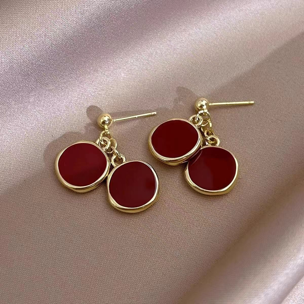 Slouchy Popular Retro Design High-grade Ear Earrings