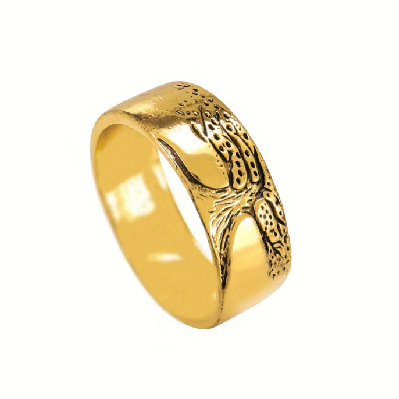 Fashion Lucky Tree Vintage Carved Of Rings