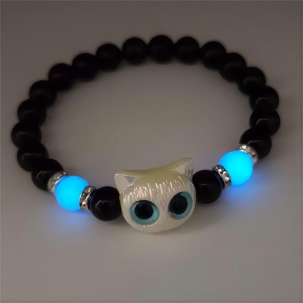 Luminous Cat Niche Girlfriends Handmade Girlfriend Good-looking Bracelet