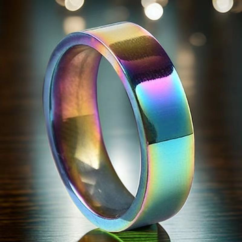 Women's Not Fade French Minority Wind Simple Ring