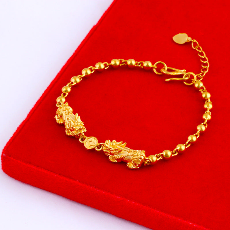 Women's Live Broadcast Alluvial Gold Jewelry Fashion Bracelets